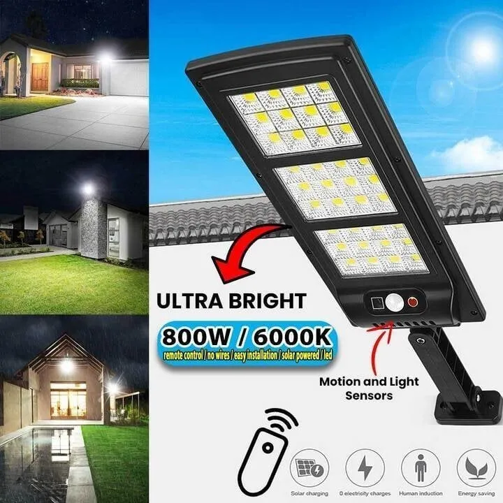 Courtyard Backyard Solar LED Lamp 6000K